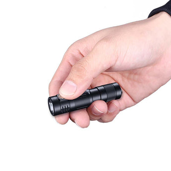 Fenix E09R USB-C Rechargeable LED Flashlight - Luminus SST20 - 600 Lumens - Includes Built-In 800mAh Li-Poly Battery Pack