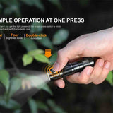 Fenix E09R USB-C Rechargeable LED Flashlight - Luminus SST20 - 600 Lumens - Includes Built-In 800mAh Li-Poly Battery Pack