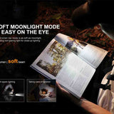 Fenix E09R USB-C Rechargeable LED Flashlight - Luminus SST20 - 600 Lumens - Includes Built-In 800mAh Li-Poly Battery Pack