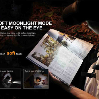 Fenix E09R USB-C Rechargeable LED Flashlight - Luminus SST20 - 600 Lumens - Includes Built-In 800mAh Li-Poly Battery Pack