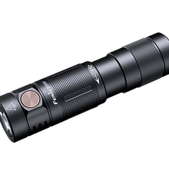Fenix E09R USB-C Rechargeable LED Flashlight - Luminus SST20 - 600 Lumens - Includes Built-In 800mAh Li-Poly Battery Pack