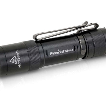 Fenix E12 V3 Compact Everyday Carry LED Flashlight -Luminus SST20 LED - 200 Lumens - Includes 1 x AA