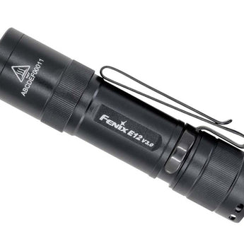 Fenix E12 V3 Compact Everyday Carry LED Flashlight -Luminus SST20 LED - 200 Lumens - Includes 1 x AA