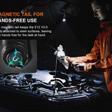 Fenix E12 V3 Compact Everyday Carry LED Flashlight -Luminus SST20 LED - 200 Lumens - Includes 1 x AA