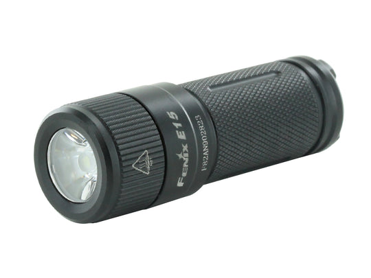 Fenix E15 (2016) Compact Everyday Carry Flashlight - CREE XP-G2 R5 LED - 450 Lumens - Uses 1 x 16340 or 1 x CR123A