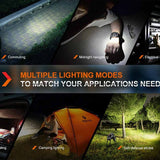 Fenix E18R-V2 USB-C Rechargeable EDC LED Flashlight - Luminus SST40 - 1200 Lumens - Includes 1 x 16340