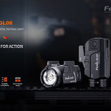 Fenix GL06-365 Lightweight LED Weapon Light - 600 Lumens - Fits Sig Sauer P365 and P365XL - Includes 1 x ARB-L16-700UP