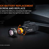 Fenix GL07 Compact High-Output LED Weapon Light - 700 Lumens - Luminus SFT12R - Includes 1 x 16340 with USB-C Charging Port