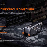 Fenix GL19R USB-C Rechargeable LED Weapon Light - 1200 Lumens - Luminus SFT40 - Includes 1 x 18350