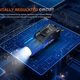 Fenix GL19R V2.0 USB-C Rechargeable LED Weapon Light - 1200 Lumens - Luminus SFT25R - Includes 1 x 18350