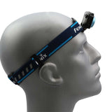 Fenix HL12R Rechargeable LED Headlamp - CREE XP-G2 and Nichia Red LED - 400 Lumens - Uses Built-In 1000mAh Li-Poly Battery Pack - Purple, Blue or Grey