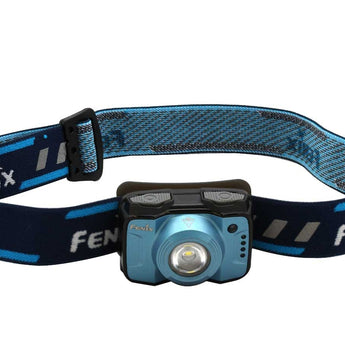 Fenix HL12R Rechargeable LED Headlamp - CREE XP-G2 and Nichia Red LED - 400 Lumens - Uses Built-In 1000mAh Li-Poly Battery Pack - Purple, Blue or Grey