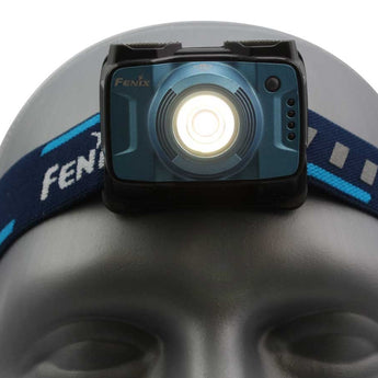 Fenix HL12R Rechargeable LED Headlamp - CREE XP-G2 and Nichia Red LED - 400 Lumens - Uses Built-In 1000mAh Li-Poly Battery Pack - Purple, Blue or Grey