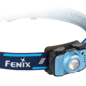 Fenix HL12R Rechargeable LED Headlamp - CREE XP-G2 and Nichia Red LED - 400 Lumens - Uses Built-In 1000mAh Li-Poly Battery Pack - Purple, Blue or Grey
