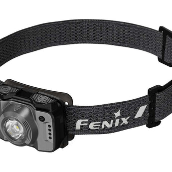 Fenix HL12R V2.0 USB-C Rechargeable LED Headlamp - 500 Lumens - Luminus SST20 - Uses Built-in 950mAh Li-ion Battery Pack - Gun Gray or Purple