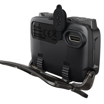 Fenix HL12R V2.0 USB-C Rechargeable LED Headlamp - 500 Lumens - Luminus SST20 - Uses Built-in 950mAh Li-ion Battery Pack - Gun Gray or Purple