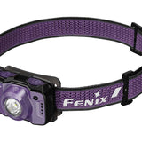 Fenix HL12R V2.0 USB-C Rechargeable LED Headlamp - 500 Lumens - Luminus SST20 - Uses Built-in 950mAh Li-ion Battery Pack - Gun Gray or Purple