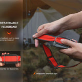 Fenix HL16 Lightweight LED Headlamp - 450 Lumens - Luminus SST20 - Includes 3 x AAA - Black, Pink, Green