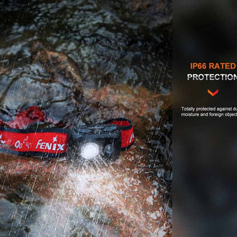 Fenix HL16 Lightweight LED Headlamp - 450 Lumens - Luminus SST20 - Includes 3 x AAA - Black, Pink, Green