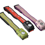 Fenix HL16 Lightweight LED Headlamp - 450 Lumens - Luminus SST20 - Includes 3 x AAA - Black, Pink, Green