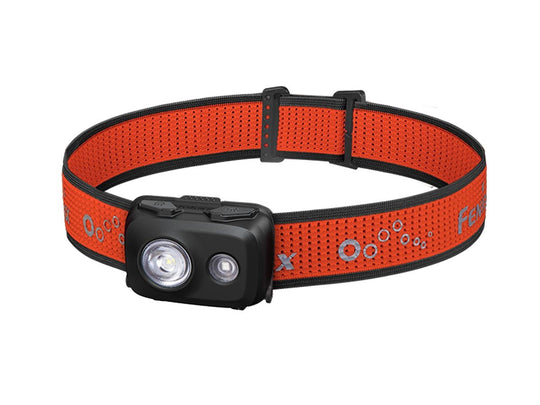 Fenix HL16 Lightweight LED Headlamp - 450 Lumens - Luminus SST20 - Includes 3 x AAA - Black, Pink, Green