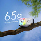 Fenix HL17R USB-C Rechargeable LED Headlamp - 500 Lumens - Luminus SST20 - Uses Built-in 1000mAh Li-ion Battery Pack - Black or White