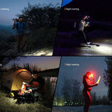 Fenix HL18R-T V2.0 USB-C Rechargeable LED Headlamp - 800 Lumens - Includes 1 x ARB-LP1900 Battery Pack - Polar Night Black or Iceberg White