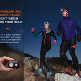 Fenix HL32R-T USB-C Rechargeable Trail Running Headlamp - 800 Lumens - Luminus SST20 - Includes 1 x ARB-LP1900 Li-Poly Battery Pack - Black, Blue, and Rose Red