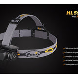 Fenix HL55 Lightweight Headlamp - CREE XM-L2 U2 LED - Neutral White - 900 Lumens - Uses 2 x CR123As or 1 x 18650