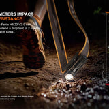 Fenix HM23 V2.0 LED Headlamp - 300 Lumens - Luminus SST20 - Includes 1 x AA