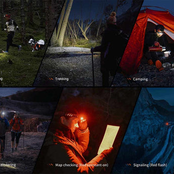 Fenix HM23 V2.0 LED Headlamp - 300 Lumens - Luminus SST20 - Includes 1 x AA