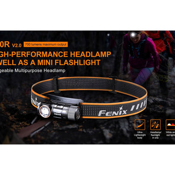 fenix hm50r v2 headlamp without headstrap