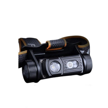 Fenix HM60R USB-C Rechargeable LED Headlamp - Luminus SST40 and CREE XP-G2 - 1200 Lumens - Inludes 1 x 18650