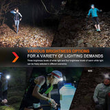 Fenix HM65R-T V2.0 USB-C Rechargeable LED Headlamp - Luminus SST40 - 1600 Lumens - Includes 1 x 18650 - Black, Purple, or Nebular