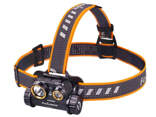 Fenix HM65R Rechargeable LED Headlamp - 1400 Lumens - Uses 1 x 18650 (included) or 2 x CR123A