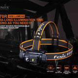 Fenix HM70R USB-C Rechargeable LED Headlamp - 1600 Lumens - Luminus SST40 - Includes 1 x 21700