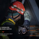 Fenix HM71R USB-C Rechargeable LED Headlamp - 1 x Luminus SFT70 and 1 x Luminus SST20 - 2700 Lumens - Includes 1 x 21700