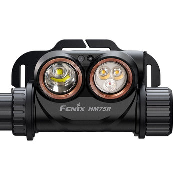 Fenix HM75R USB-C Rechargeable LED Industrial Headlamp - 1600 Lumens - Includes 1 x 21700 and 1 x 18650