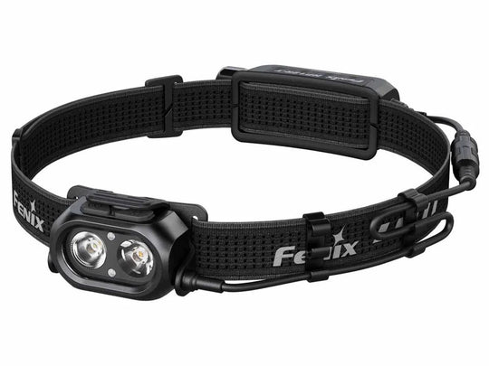 Fenix HP12R-T USB-C Rechargeable LED Headlamp - 1300 Lumens - 1 x Luminus SST25 and 1 x Luminus SST20 CRI80 - Includes 1 x 18650 - Black or Red