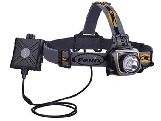Fenix HP15UE Ultimate Edition High Performance Headlamp - CREE XM-L2 U2 LED - 900 Lumens - Includes 4 x AA - Grey