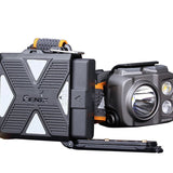 Fenix HP16R USB-C Rechargeable LED Headlamp - Luminus SST40 and CREE XP-G3 S4 - Includes ARB-LP3000 Li-Poly Battery Pack