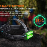 Fenix HP35R USB-C Rechargeable LED Headlamp - 4000 Lumens - Includes 10000mAh Li-ion Battery Pack or Rescue Edition