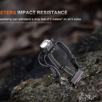 Fenix HP35R USB-C Rechargeable LED Headlamp - 4000 Lumens - Includes 10000mAh Li-ion Battery Pack or Rescue Edition