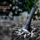 Fenix HT32 Outdoor Hunting LED Flashlight - 2500 Lumens - Luminous SFT70 - Includes 1 x USB-C Rechargeable 21700