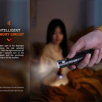 Fenix LD12R USB-C Rechargeable LED Flashlight - 600 Lumens - Includes 1 x 14500