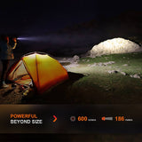 Fenix LD12R USB-C Rechargeable LED Flashlight - 600 Lumens - Includes 1 x 14500