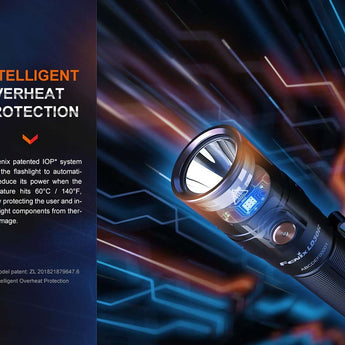 Fenix LD30R USB-C Rechargeable LED Flashlight - 1700 Lumens - Luminus SST40 - Includes 1 x 18650