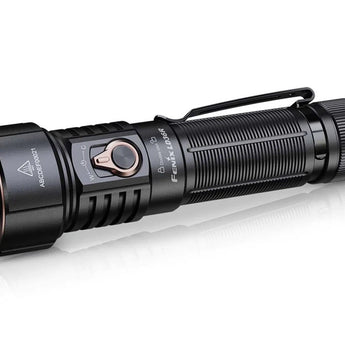 Fenix LD36R USB-C Rechargeable LED Flashlight - 3600 Lumens - 3 x Luminus SFT25R Gen2 - Includes 1 x 21700 - Black or Flame Camo