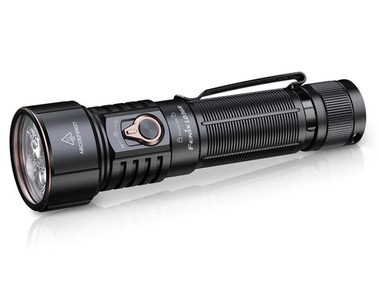 Fenix LD36R USB-C Rechargeable LED Flashlight - 3600 Lumens - 3 x Luminus SFT25R Gen2 - Includes 1 x 21700 - Black or Flame Camo