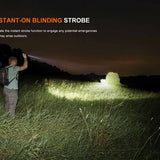 Fenix LD45R USB-C Rechargeable Digital Focusing LED Flashlight - 2800 Lumens - Luminus SFT70 - Includes 1 x 21700